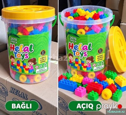 Uşaqlar üçün lego konstruktor — Bakı
