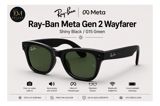 Ray Ban Meta Gen 2 Wayfarer Shiny Black G15 Green — Deluxe Mobile