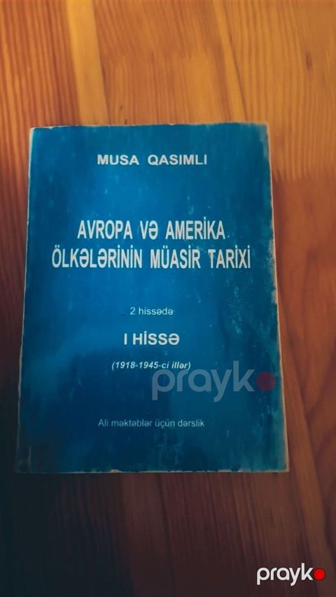 Məhsul: Kitab – “Avropa və Amerika ölkələrinin müasir tarixi. I hissə — Bakı