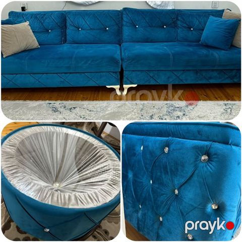 Divan + jurnalni satılır 350 azn. Açılır, bazalıdır. 2 hissəyə — Bakı