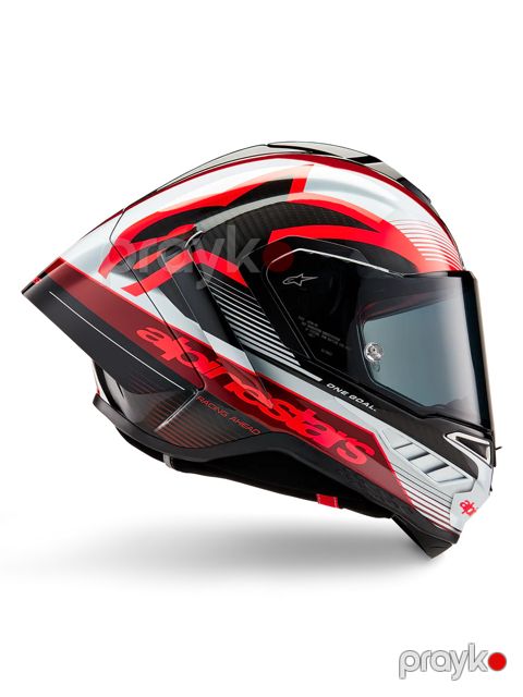 Motosiklet dəbilqəsi Alpinestars Supertech R10, karbon, rəngbərəng, ölçü S