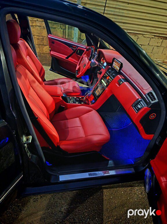 Mercedes E 320, 3.2 L, 2000 il, 400 400 km — Avtomobillər, Yevlax (8)