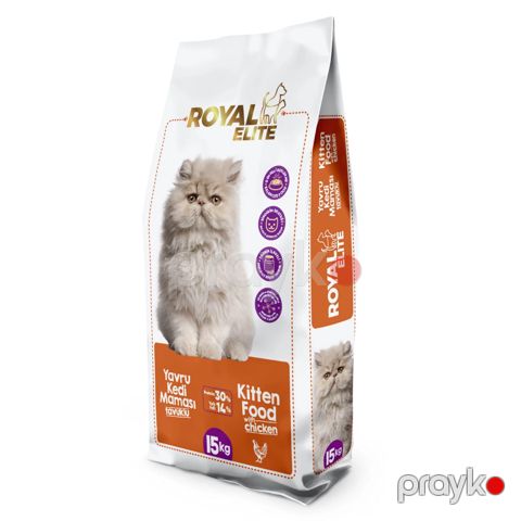 Quru yem Royal Elite pişik balaları üçün, toyuq ilə 15 kq — Bakı