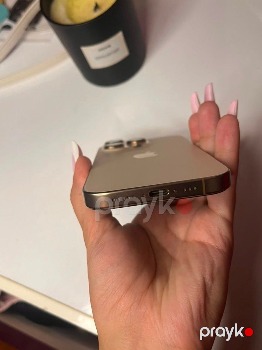 Apple iPhone 16 Pro Desert Titanium 256GB/8GB — Smartfonlar, Bakı (4)