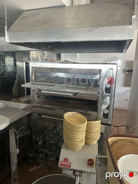 İkiqat kameralı peç pizza lahmacun tendir sobasi 9+9, 32 sm — Bakı