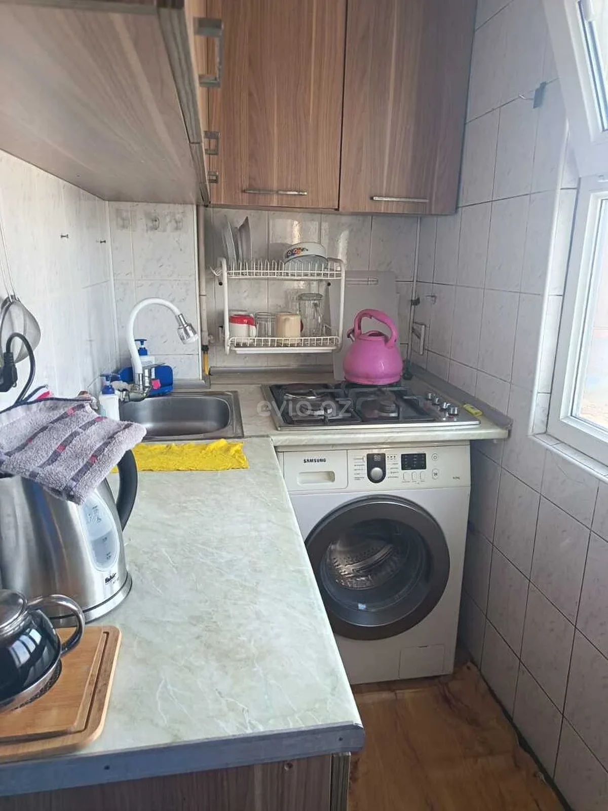3 otaqlı tam təmirli mənzil satılır Hövsan qəsəbəsində — Mənzil, Bakı (6)
