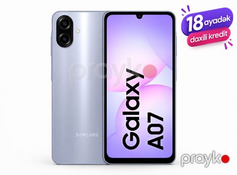 Samsung Galaxy A07 Light Violet 128GB/4GB — Bakı