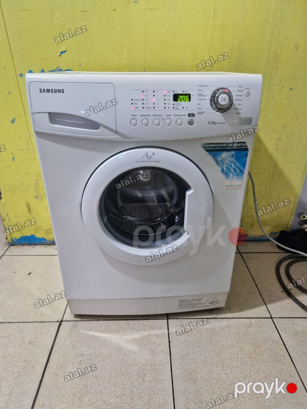 Paltaryuyan maşın Samsung, 5 kq, İşlənmiş, Avtomat, Qurutma var, Kredit yoxdur — Elektronika, Xırdalan (2)