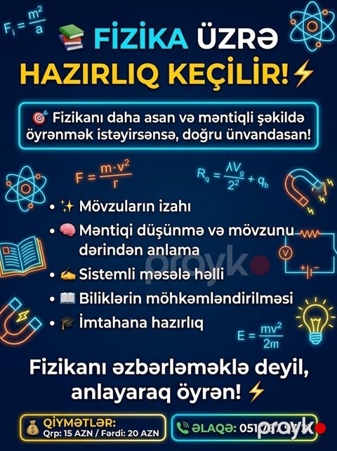 Repetitor, Fizika, Azərbaycan dili, İmtahanlara hazırlıq — Qəbələ