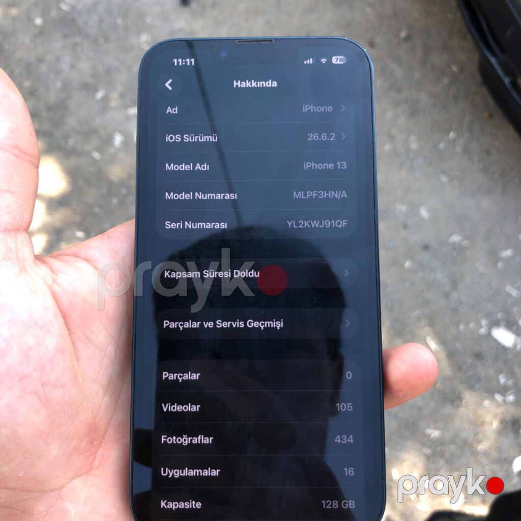 IPhone 13, 128 GB, Midnight, Face ID — Apple iPhone, Cəlilabad (6)