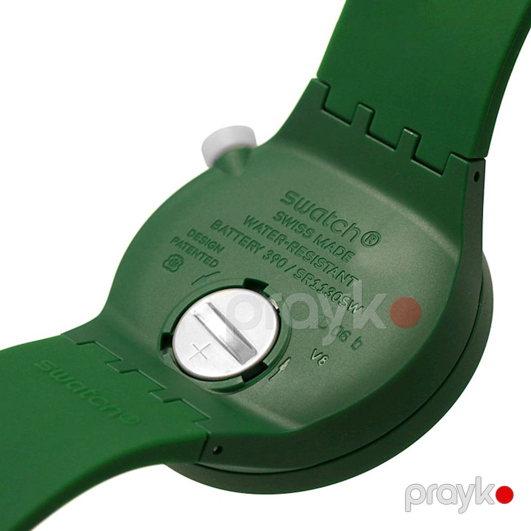 Qol saatı Swatch Originals SB05G104 Yaşıl — Mallar, Bakı (3)