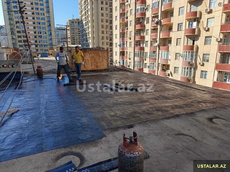 Tol və Izolyasiya isleri — Dam və örtüklər, Bakı (2)
