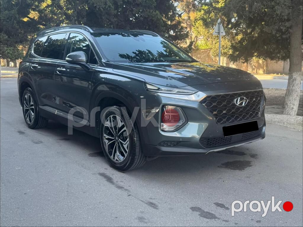 Hyundai Santa Fe, 2.0 L, 2019 il, 269 000 km — Avtomobillər, Bakı (2)