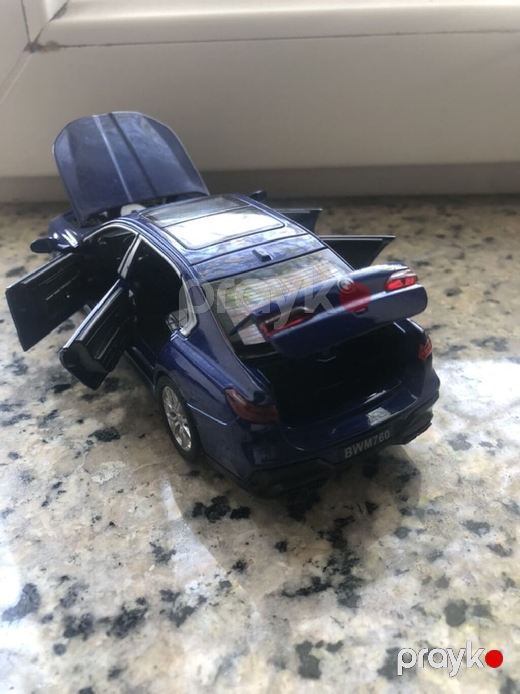 Metal korpuslu kolleksiya avtomobili – BMW 7 Series (miqyas təxmini — Modellar, Bakı (4)