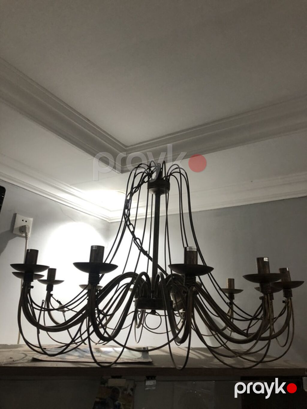Çılçıraq, 10 və daha çox lampa, Metal — Tavan is?qlar? v? cilc?raqlar, Bakı (2)