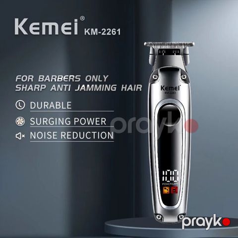 Taraş aparatı Kemei 2261 - 2 Sürətli / 6000-6500 RPM / 1200mAh / 150 — Bakı