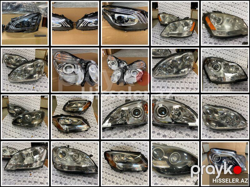 Mercedes W205 farası — Avtomobil işığı, Bakı (4)