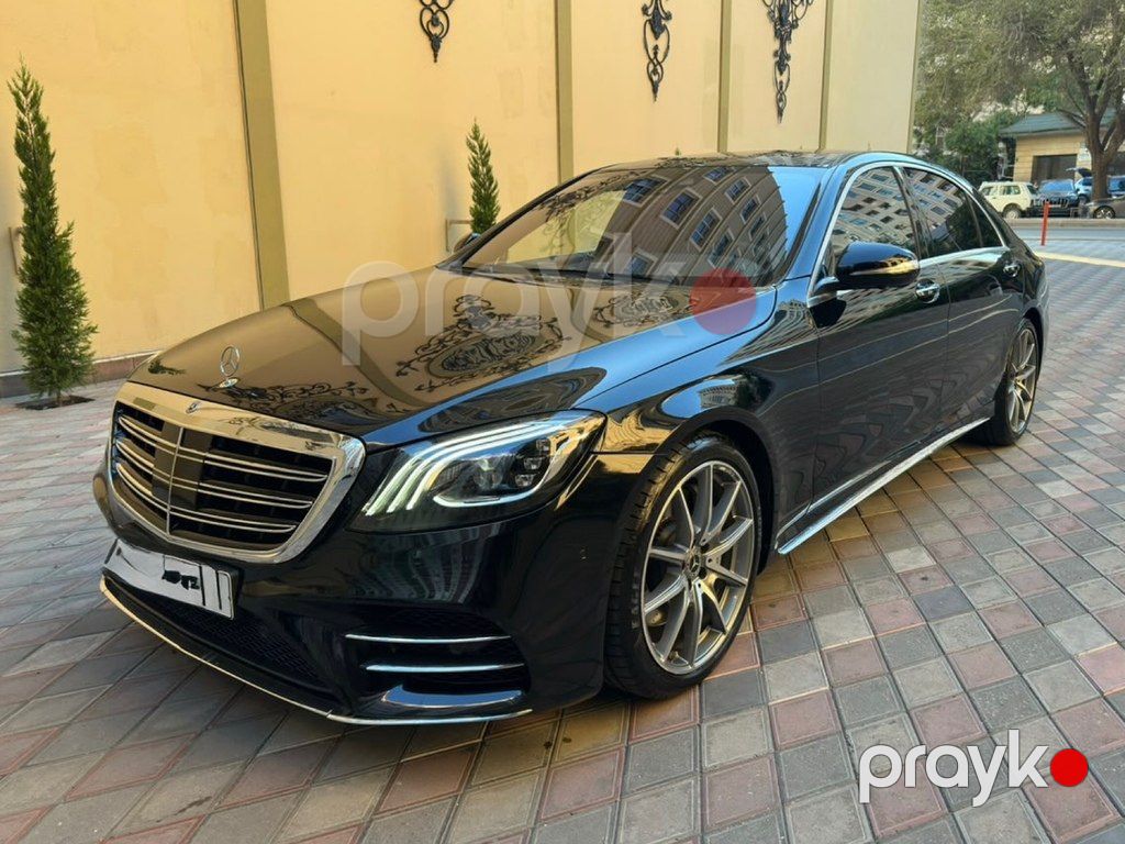 Mercedes S 450, 3.0 L, 2019 il, 80 000 km — Avtomobillər, Bakı (4)