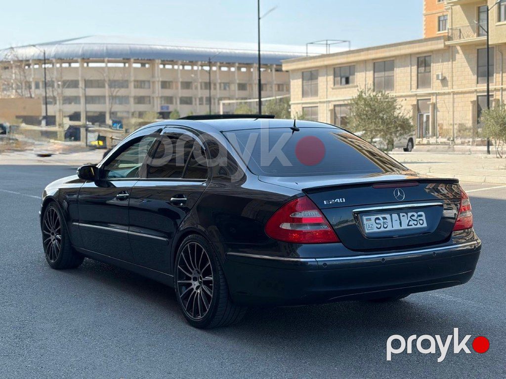 Mercedes E 240, 2.6 L, 2003 il, 271 000 km — Avtomobillər, Sumqayıt (8)