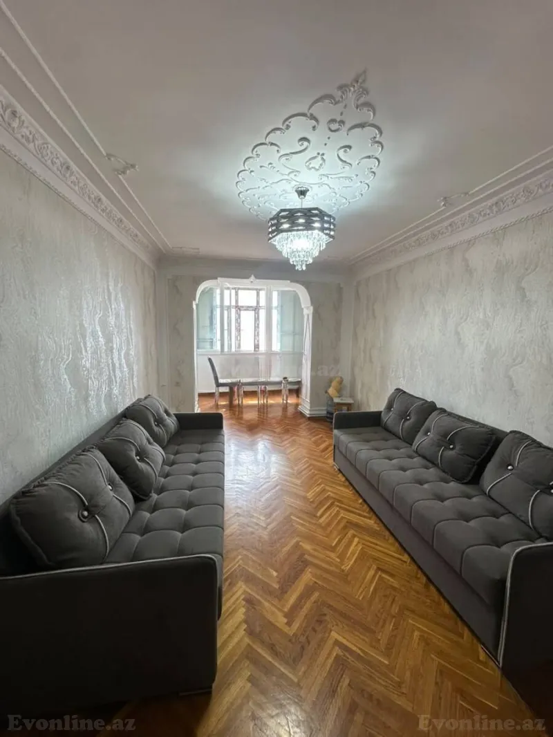 Kirayə verilir 2 otaqlı Mənzil Köhnə tikili 55 m² Bakı, Nərimanov r — Bakı