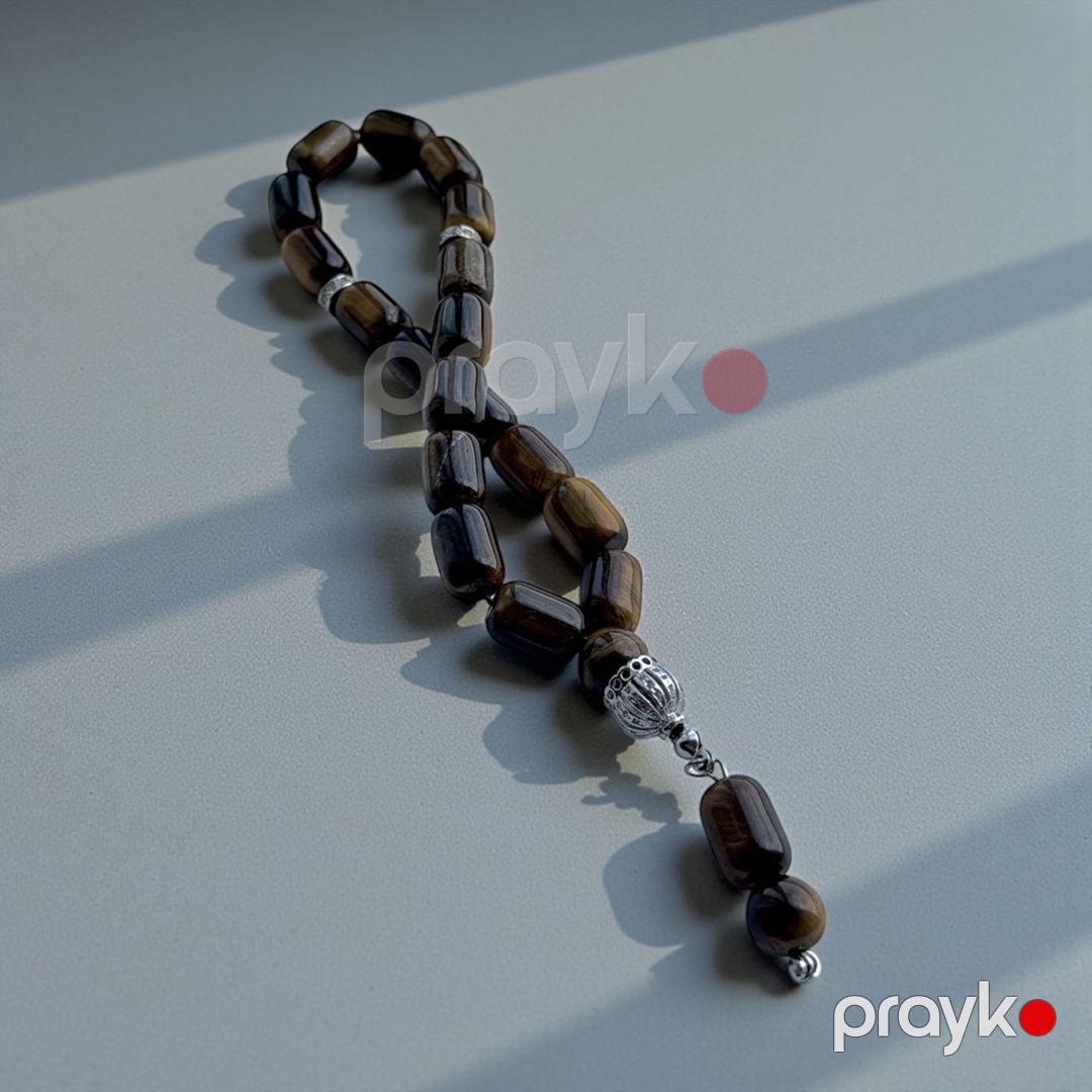 Təsbeh Dr.Qolbaq 77700132, pələng gözü daşı — Mallar, Bakı (3)
