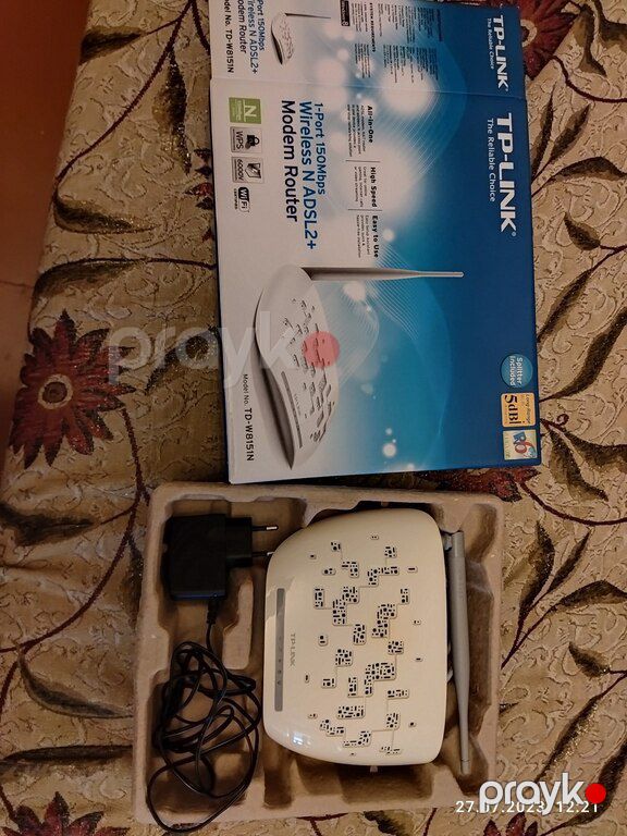 Modem "Tp-link W8151N" — Şəbəkə və server avadanlığı, Sumqayıt (2)