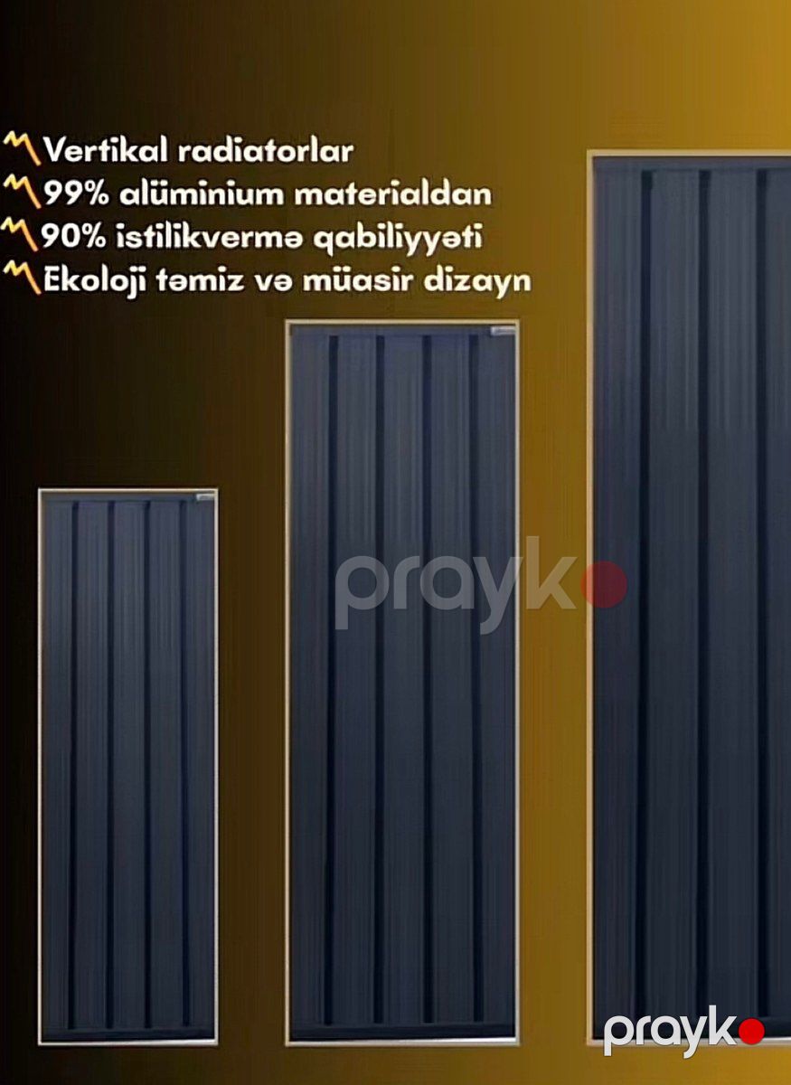 Vertikal radiatorlar — Təmir və inşaat, Bakı (10)