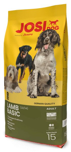 Quru yem Josera JosiDog Lamb Basic, 15 kq — Bakı