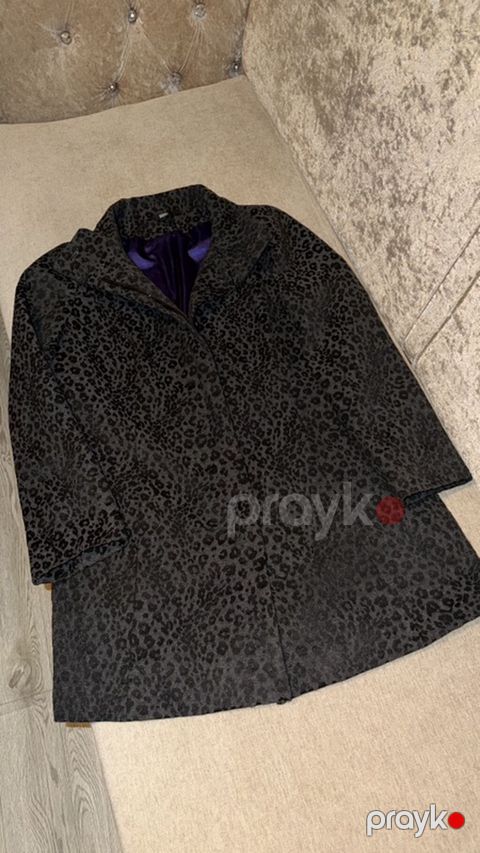 Palto, Marks & Spencer, L, rəng - Boz — Digah
