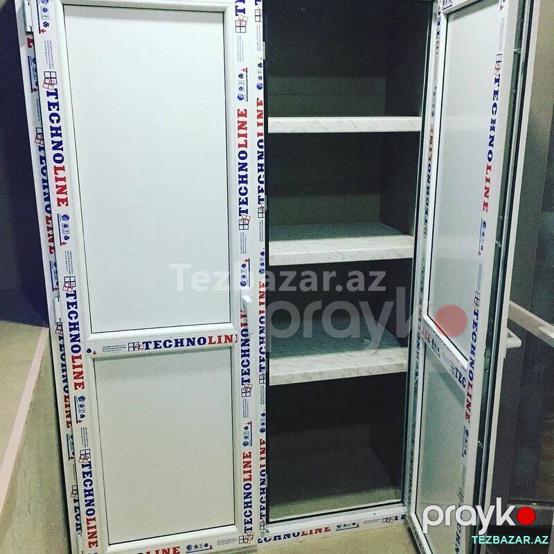 Plastik qapı-pəncərə sistemlərinin yığılması və quraşdırılma — Pəncərələr, qapılar, balkonlar, Bakı (3)