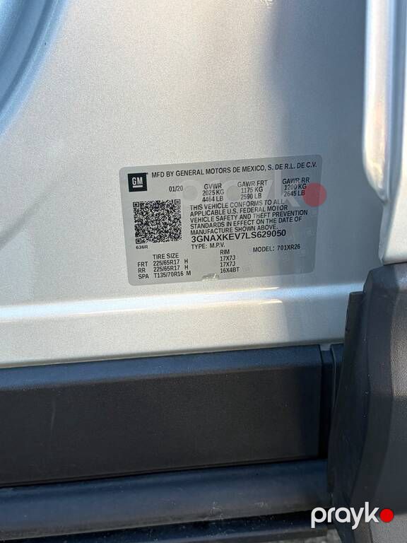 Chevrolet Equinox, 1.5 L, 2020 il, 232 000 km — Avtomobillər, Bakı (12)