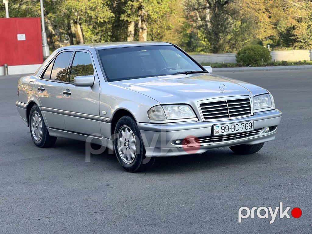 Mercedes C 200, 2.0 L, 1999 il, 324 145 km — Avtomobillər, Qəbələ (2)
