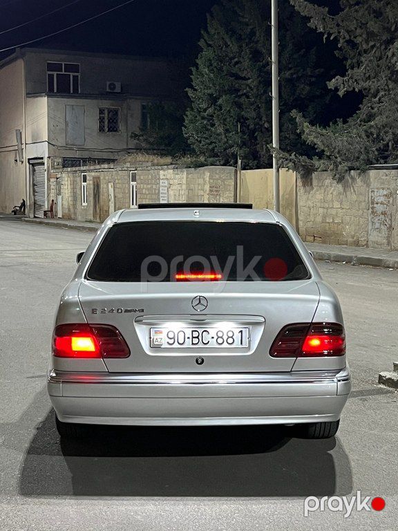 Mercedes E 240, 2.4 L, 1999 il, 229 000 km — Avtomobillər, Bakı (2)