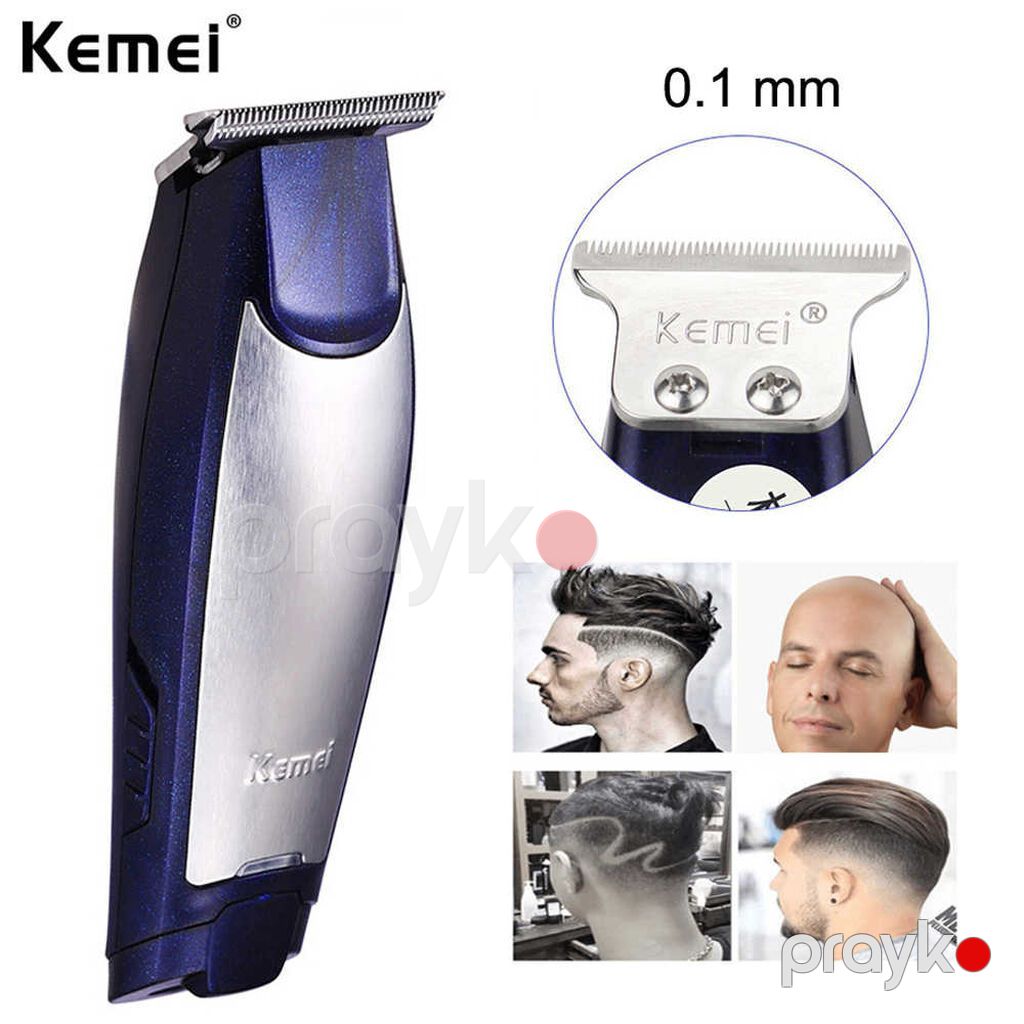Trimmer Kemei 5021 - 60 Dəqiqə / 1 Sürət / Polad bıçaqlı / Göy rəng — Saç kəsmə maşınları, Bakı (4)