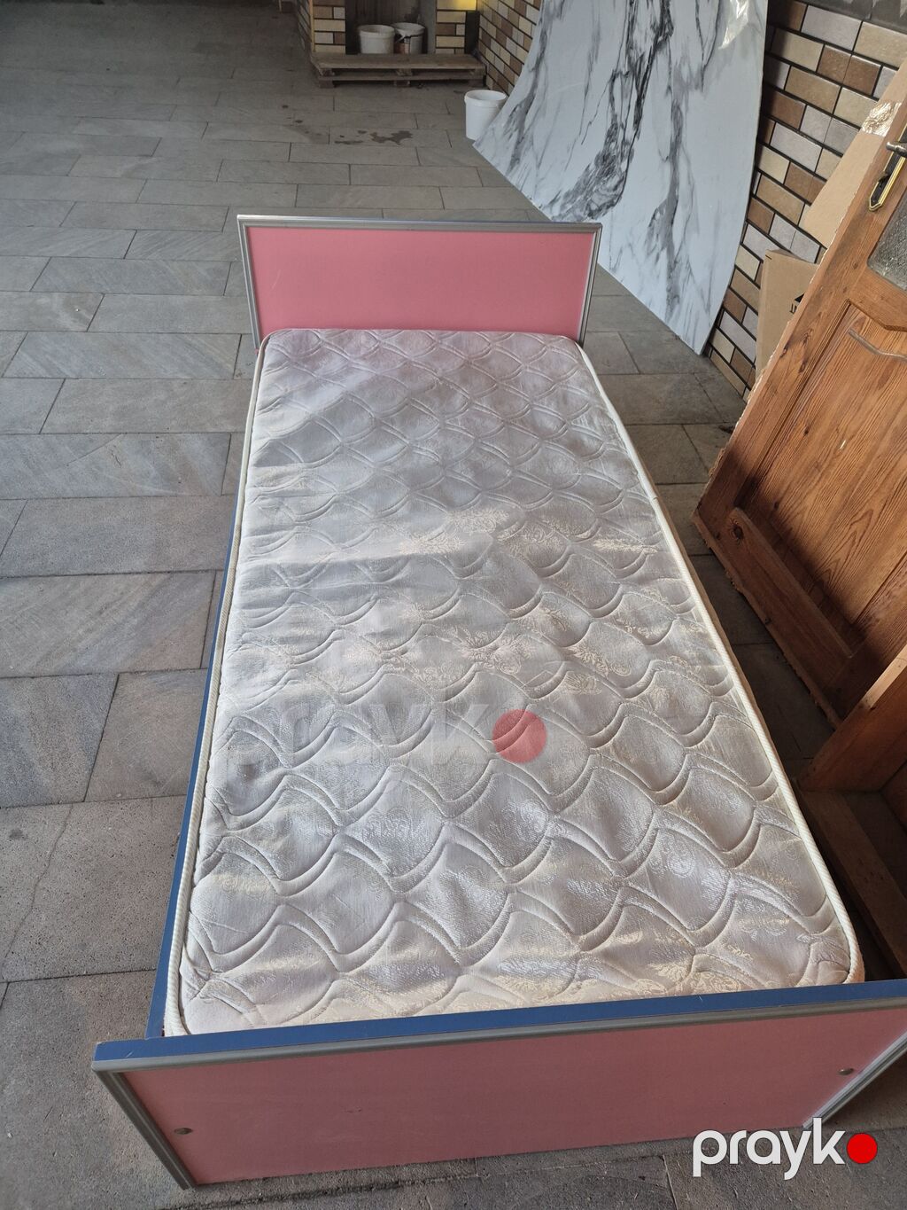 İşlənmiş, Təknəfərlik çarpayı, Bazasız, Matras ilə, Siyirməsiz — Yataqlar, Pirəkəşkül (2)