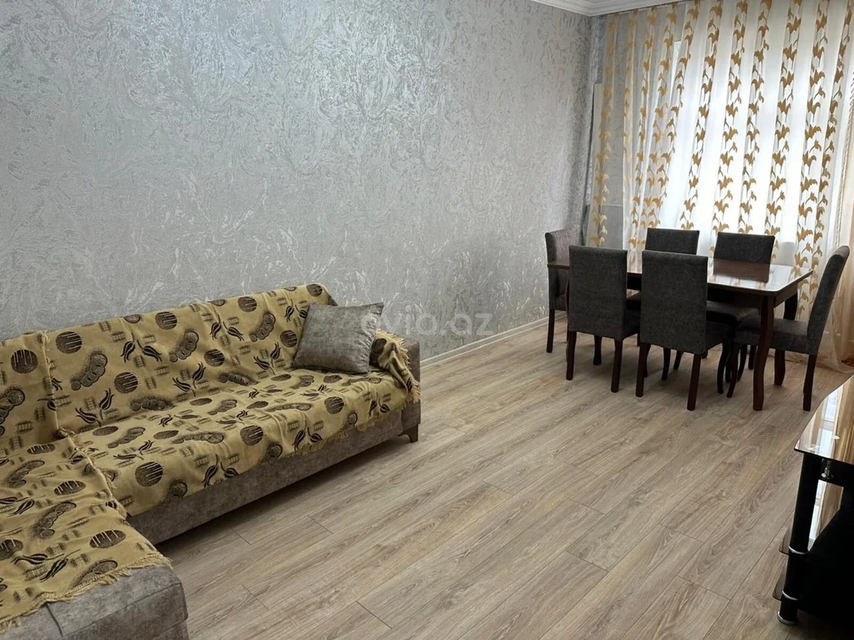 Kirayə 2 otaqlı mənzil Yeni Günəşli qəsəbəsində — Mənzil, Bakı (5)