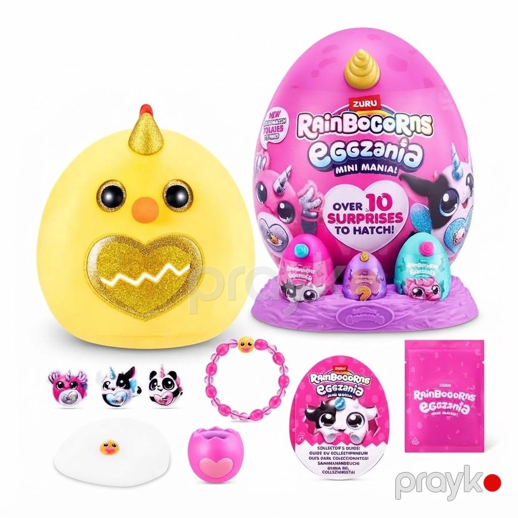 Sürpriz fiqur Rainbocorns Eggzania Mini Mania, 3+ yaş, Plastik, 20 sm — Mallar, Bakı (2)