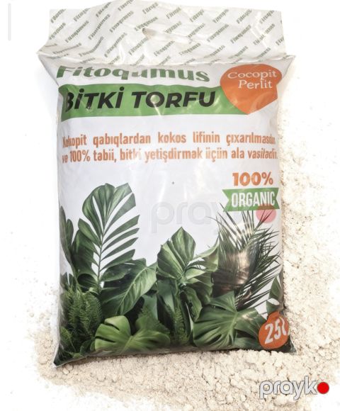 Bitki üçün gübrə Torf Fitoqumus 25 Litr — Bakı