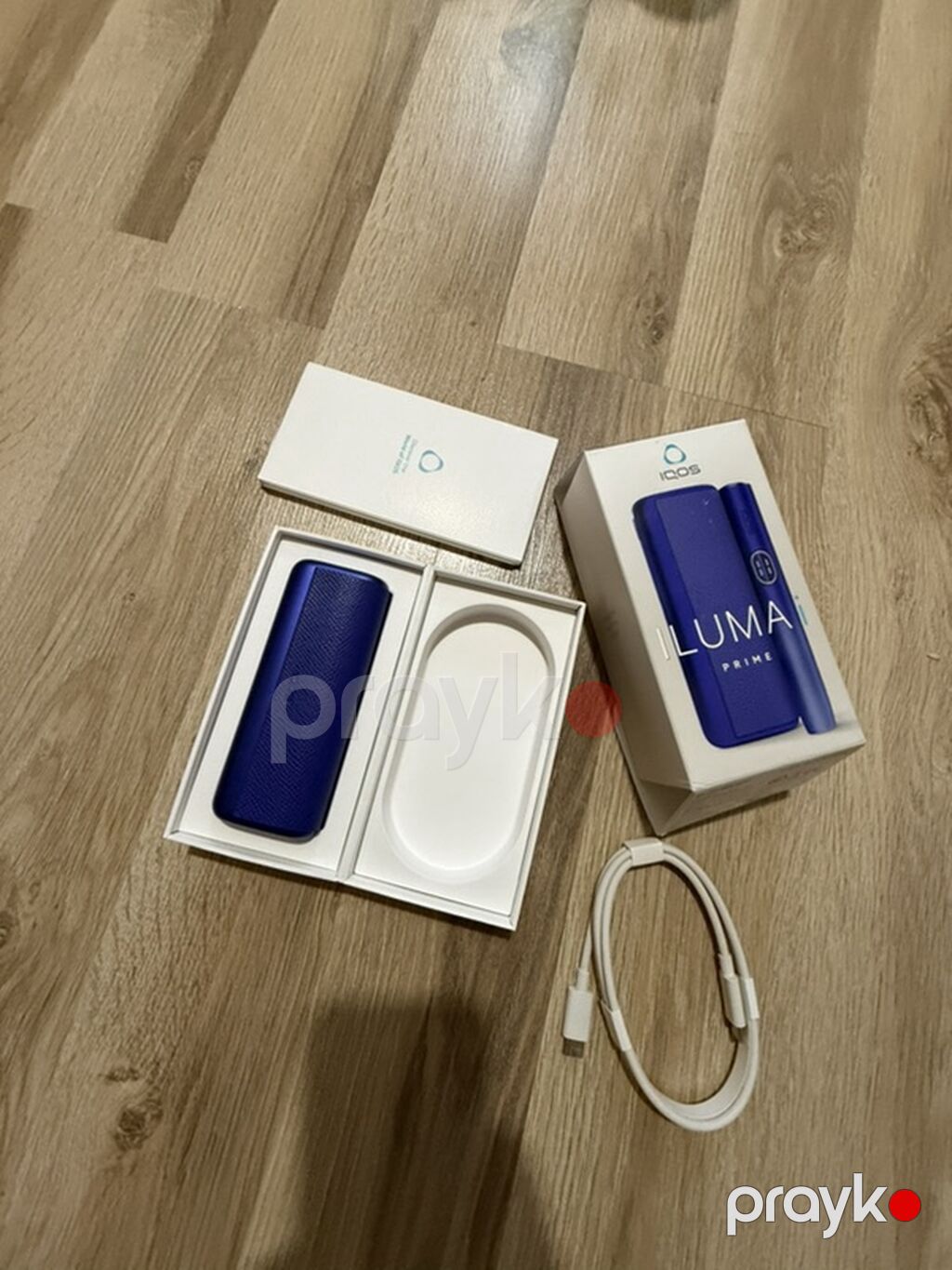 Məhsul: Iqos Iluma Prime – Elektron tütün qızdırma cihazı (mavi) — Elektronik siqaretlər, Bakı (4)