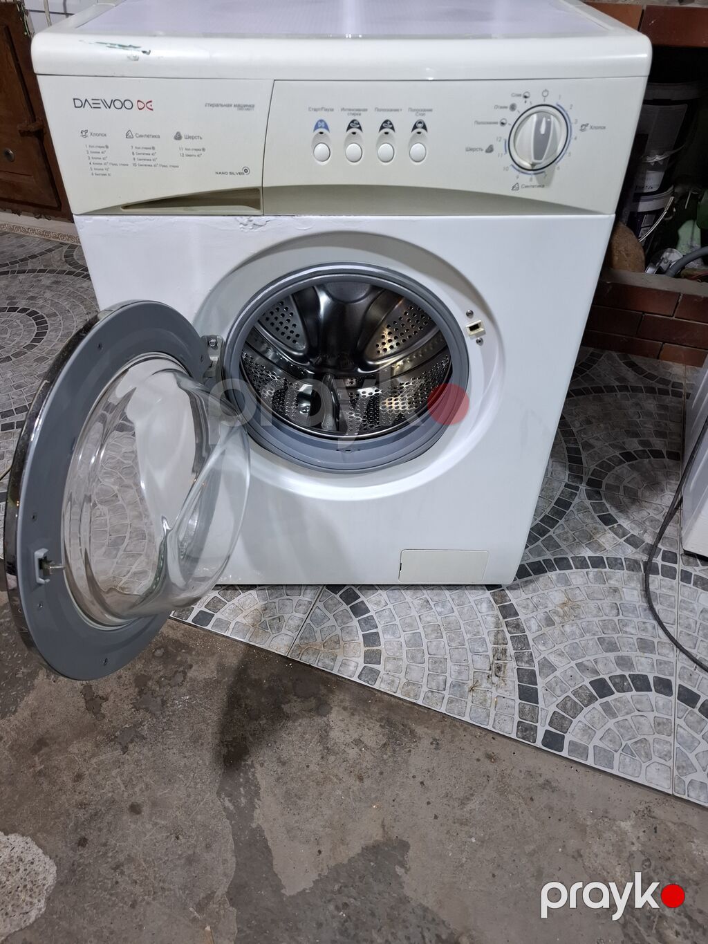 TAM Prablemsız IWLEYIR.Daewoo markalı ön yükləməli paltaryuyan maşın — Çamaşır maşınları, Sumqayıt (2)