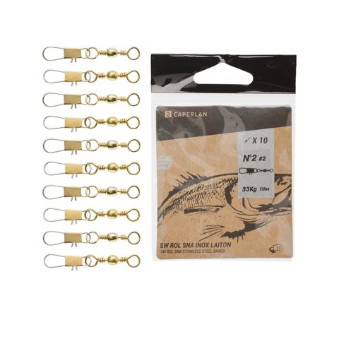 Fırlanğıc Decathlon Rolling Snap Inox Brass SW 12 — Bakı