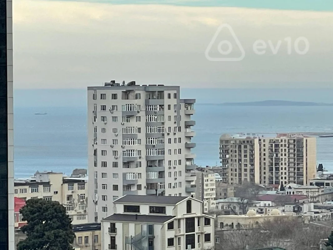 4 otaqlı mənzil, 186 m², Kazım Kazımzadə — Mənzil, Bakı (5)