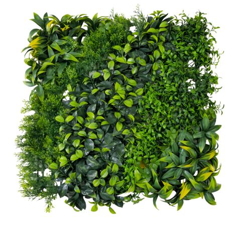 Süni yaşıllıq divar paneli 629s, plastik, 50x50 sm — Bakı