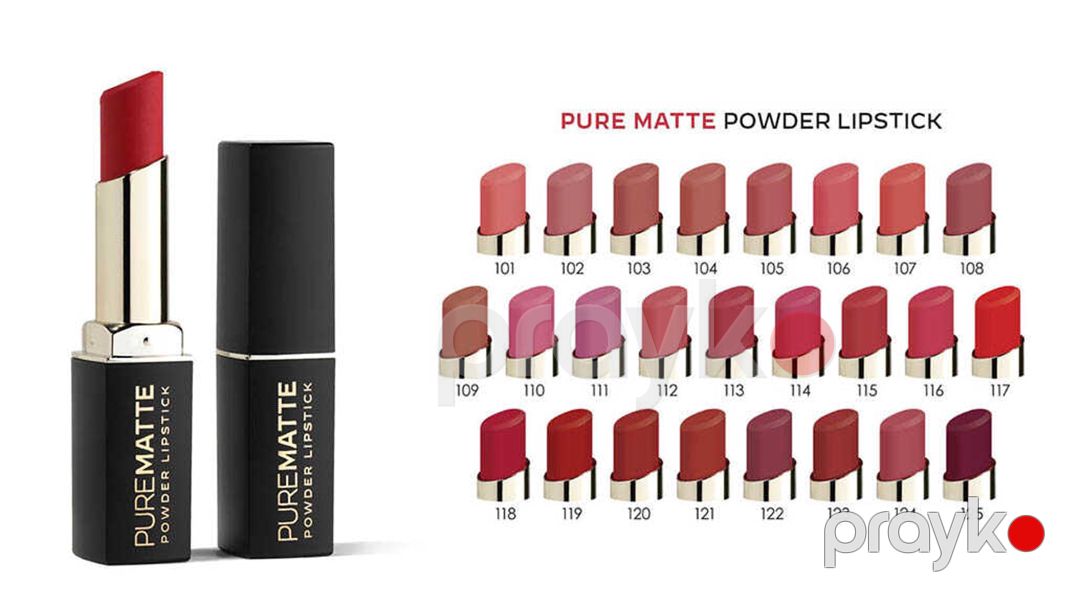 Dodaq boyası Golden Rose Pure Matte Powder №101 — Mallar, Bakı (3)
