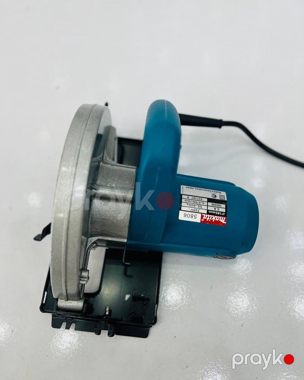Makita 5806 dairəvi mişar - Disk ölçüsü: 185 mm (7") - Güc: 1050 W — Testerler və labirintlər, Digah (6)