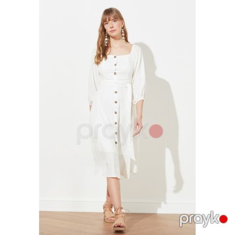 Qadınlar üçün gündəlik don MRD-111002, ağ, pambıq/polyester, ölçü S — Bakı
