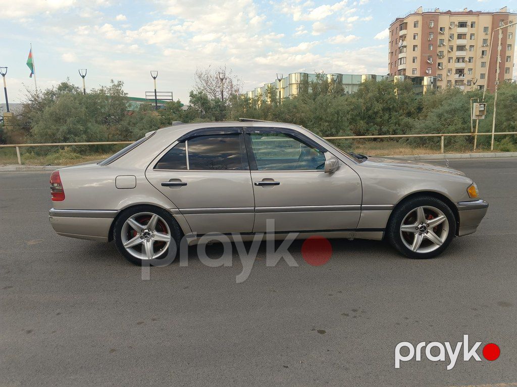 Mercedes C 220, 2.2 L, 1995 il, 350 000 km — Avtomobillər, Mingəçevir (8)