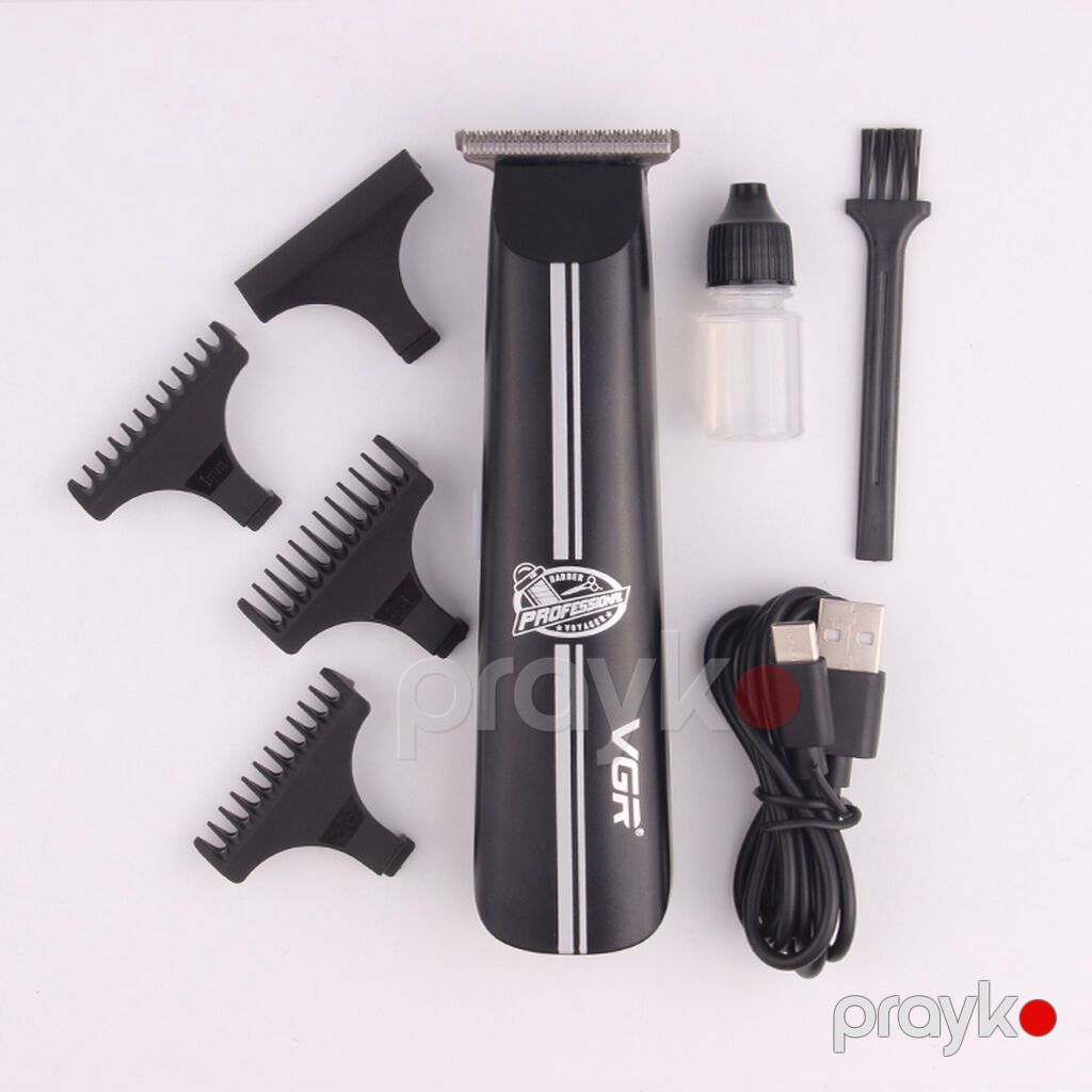 Trimmer VGR 007 - 600mAh / 120 Dəqiqə / 1 Sürət / Cord/Cordles / Typc — Saç kəsmə maşınları, Bakı (4)