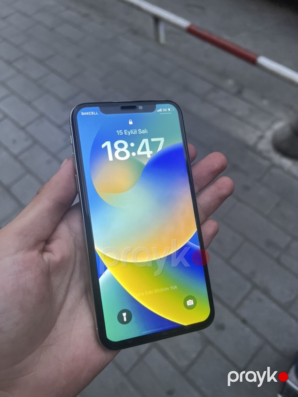 IPhone X, Gümüşü, Face ID — Apple iPhone, Bakı (2)