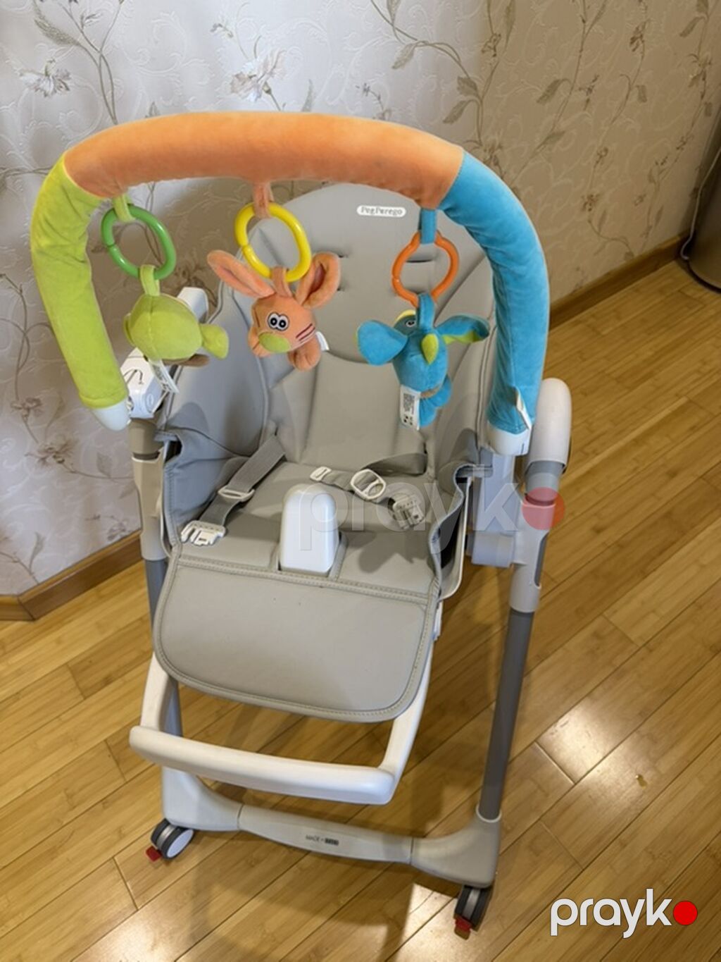 Peg Perego Prima pappa Follow Me uşaq yemək stulu və uzanma kreslosu — Qidalandırma stulları, Bakı (4)
